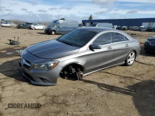2015 Mercedes-Benz CLA 250 with VIN WDDSJ4GB9FN279406, listed as a Copart auction lot 50412275 with 111,521 mi miles and Salvage Title. Bid and sale history available at DreamBid. Image 1.