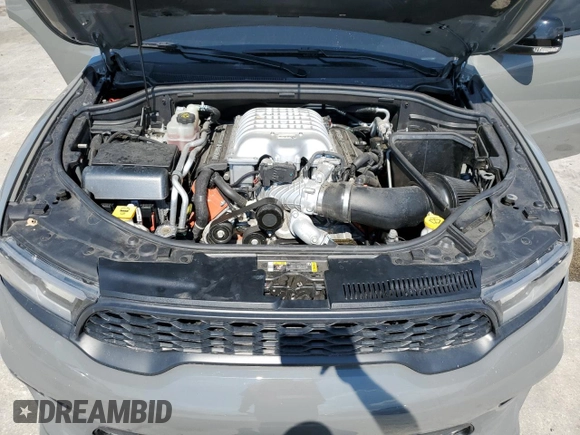 2021 Dodge Durango SRT Hellcat with VIN 1C4SDJH91MC683031, listed as a Copart auction lot 70632594 with 16,244 mi miles and Salvage Title. Bid and sale history available at DreamBid. Image 11.