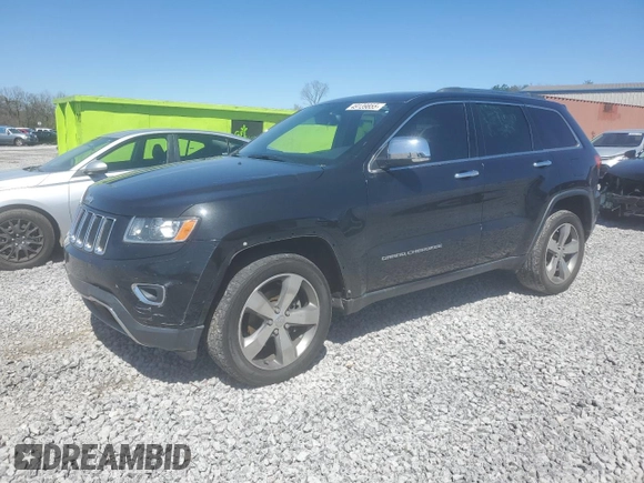 2015 Jeep Grand Cherokee Limited with VIN 1C4RJEBG8FC707530, listed as a Copart auction lot 49139855 with 164,973 mi miles and Salvage Title. Bid and sale history available at carsss.com. Image 1.