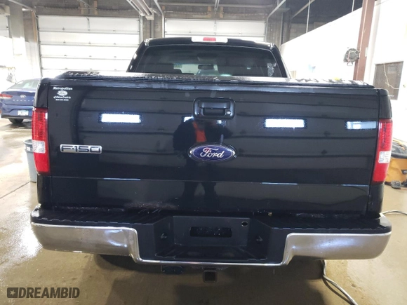 2008 Ford F-150 XLT with VIN 1FTPW14V58FB26999, listed as a Copart auction lot 50453145 with 153,703 mi miles and Clean Title. Bid and sale history available at carsss.com. Image 6.