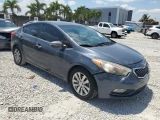 2015 Kia Forte EX with VIN KNAFX4A86F5282896, listed as a Copart auction lot 53327525 with 110,739 mi miles and Salvage Title. Bid and sale history available at carsss.com. Image 4.