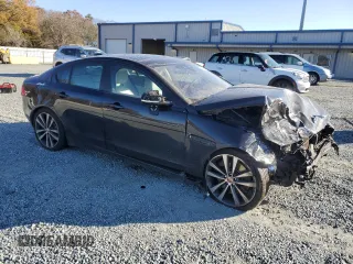 2017 Jaguar XE 35t Prestige with VIN SAJAK4BVXHA974414, listed as a Copart auction lot 83154954 with 98,913 mi miles and Salvage Title. Bid and sale history available at carsss.com. Image 4.
