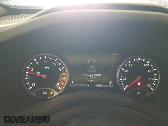 2019 Jeep Renegade Limited with VIN ZACNJBD11KPJ85770, listed as a Copart auction lot 59096285 with 71,635 mi miles and Salvage title. Bid and sale history available at DreamBid. Image 9.