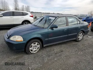 1998 Honda Civic EX z VIN 1HGEJ8644WL044510, wystawiony jako Copart lot #47137135 z przebiegiem 163 796 mil mil oraz Szkoda całkowita • Salvage title. Historia ofert i sprzedaży dostępna na DreamBid. Obrazek 1.