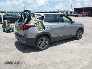 2023 Kia Seltos S with VIN KNDEU2AA8P7369820, listed as a IAAI auction lot 42505783 with 46,106 mi miles and . Bid and sale history available at DreamBid. Image 4.