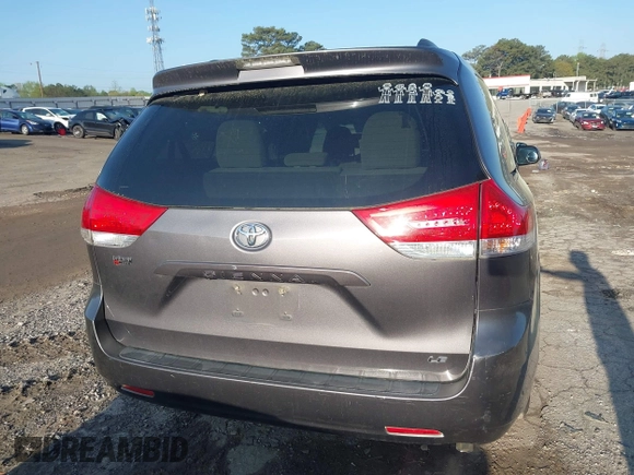 2011 Toyota Sienna LE AAS with VIN 5TDKK3DC9BS100414, listed as a IAAI auction lot 41901835 with 186,634 mi miles and . Bid and sale history available at DreamBid. Image 16.