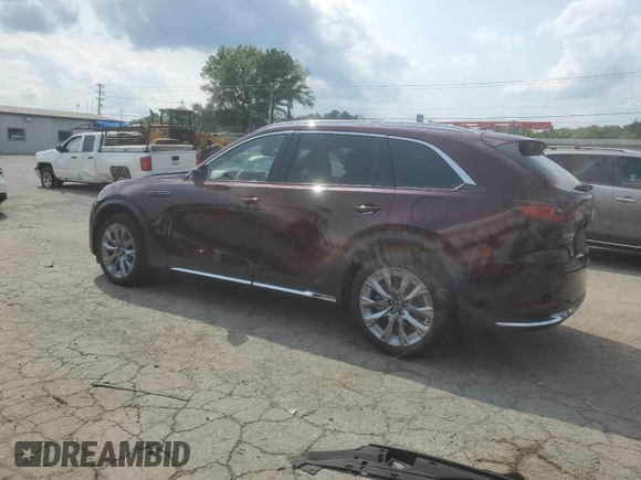 2024 Mazda CX-90 Premium Plus with VIN JM3KKEHD6R1100528, listed as a Copart auction lot 59293835 with 29,241 mi miles and Salvage title. Bid and sale history available at DreamBid. Image 2.