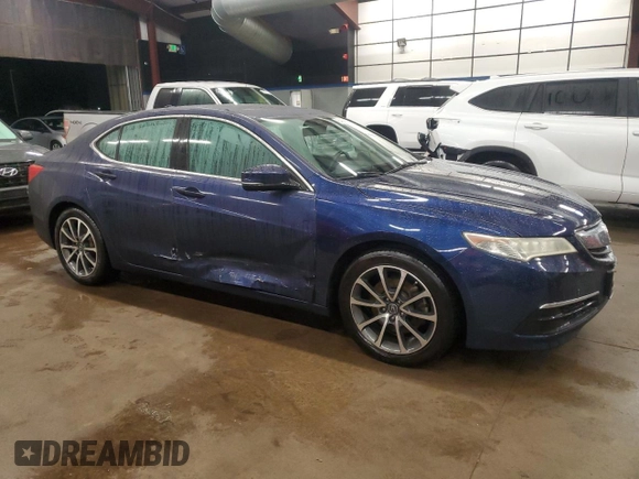 2017 Acura TLX V6 w/Technology Pkg with VIN 19UUB3F53HA002431, listed as a Copart auction lot 84691574 with 186,287 mi miles and Salvage title. Bid and sale history available at DreamBid. Image 4.
