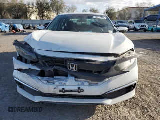 2019 Honda Civic LX with VIN 2HGFC2F60KH504492, listed as a Copart auction lot 47772205 with 81,617 mi miles and Salvage Title. Bid and sale history available at DreamBid. Image 5.