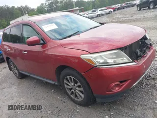 2013 Nissan Pathfinder SV z VIN 5N1AR2MM1DC678209, wystawiony jako IAAI lot #42138615 z przebiegiem 200 000 mil mil oraz . Historia ofert i sprzedaży dostępna na DreamBid. Obrazek 1.