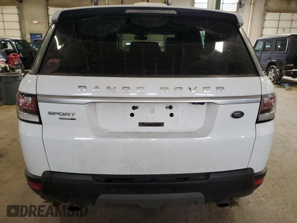 2017 Land Rover Range Rover Sport SE with VIN SALWG2FV5HA678911, listed as a Copart auction lot 43448845 with 98,550 mi miles and Non repairable. Bid and sale history available at DreamBid. Image 6.