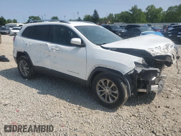 2020 Jeep Cherokee Latitude Plus with VIN 1C4PJMLB1LD652025, listed as a Copart auction lot 58312855 with 94,068 mi miles and Salvage title. Bid and sale history available at DreamBid. Image 4.