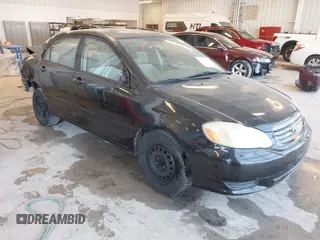 2003 Toyota Corolla CE with VIN 1NXBR38E33Z066146, listed as a IAAI auction lot 41775459 with 280,794 mi miles and . Bid and sale history available at DreamBid. Image 1.