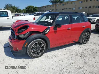 2016 MINI Countryman S with VIN WMWZC3C56GWT08303, listed as a Copart auction lot 51155655 with 62,213 mi miles and Salvage Title. Bid and sale history available at DreamBid. Image 1.