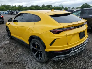 2019 Lamborghini Urus с VIN ZPBUA1ZL9KLA00879, выставлен на аукционе Copart как лот 58017485 с пробегом 23 614 миль миль и Списание • Salvage title. История ставок и продаж доступна на DreamBid. Изображение 2.