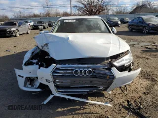 2019 Audi A4 Premium Plus with VIN WAUENAF45KA027051, listed as a Copart auction lot 41481465 with 0 mi miles and Salvage Title. Bid and sale history available at carsss.com. Image 5.