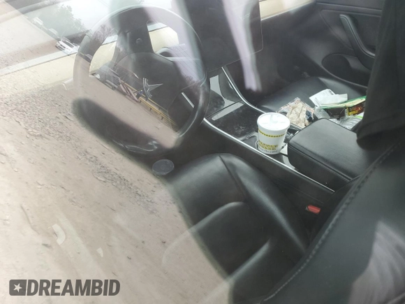 2018 Tesla Model 3 Long Range Battery with VIN 5YJ3E1EA8JF060682, listed as a Copart auction lot 47072985 with Not Provided miles and Salvage Title. Bid and sale history available at DreamBid. Image 8.