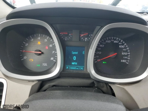 2012 Chevrolet Equinox LT w/1LT with VIN 2GNALDEK8C6147893, listed as a Copart auction lot 52306515 with 130,065 mi miles and Clean Title. Bid and sale history available at carsss.com. Image 9.