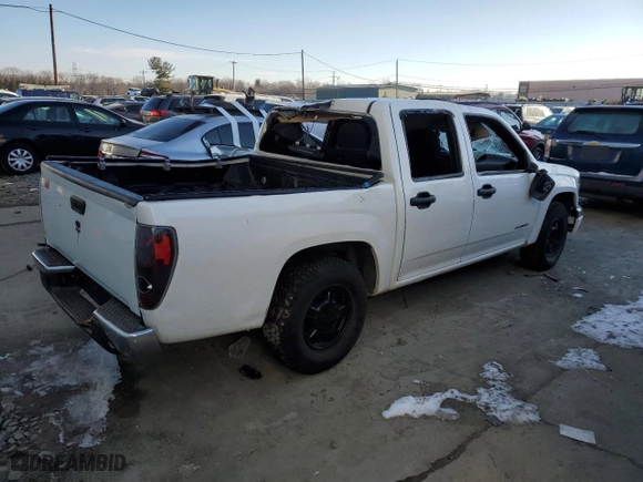 2005 Chevrolet Colorado 1SC LS Z85 with VIN 1GCCS136658126773, listed as a Copart auction lot 85730434 with 0 mi miles and Salvage Title. Bid and sale history available at carsss.com. Image 3.