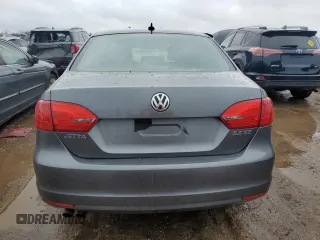 2012 Volkswagen Jetta SE with VIN 3VWDX7AJ3CM406558, listed as a Copart auction lot 47367825 with 163,613 mi miles and Salvage title. Bid and sale history available at DreamBid. Image 6.