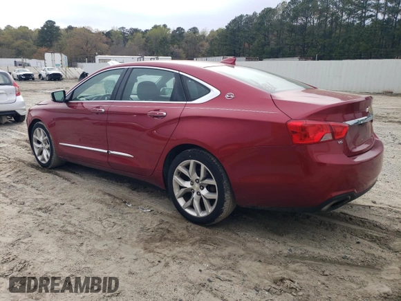 2015 Chevrolet Impala LTZ with VIN 2G1165S37F9101454, listed as a Copart auction lot 51895435 with 184,732 mi miles and Salvage Title. Bid and sale history available at DreamBid. Image 2.