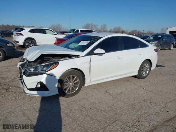 2019 Hyundai Sonata SE with VIN 5NPE24AF5KH766757, listed as a IAAI auction lot 41762468 with 112,553 mi miles. Bid and sale history available at carsss.com. Image 17.
