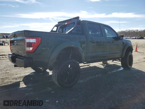 2021 Ford F-150 XL with VIN 1FTFW1E82MKD13137, listed as a Copart auction lot 80545314 with 68,237 mi miles and Salvage Title. Bid and sale history available at carsss.com. Image 3.