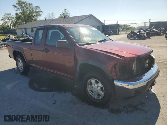 2007 GMC Canyon SLE1 with VIN 1GTCS199478216394, listed as a Copart auction lot 52285394 with 179,816 mi miles and Salvage Title. Bid and sale history available at carsss.com. Image 4.