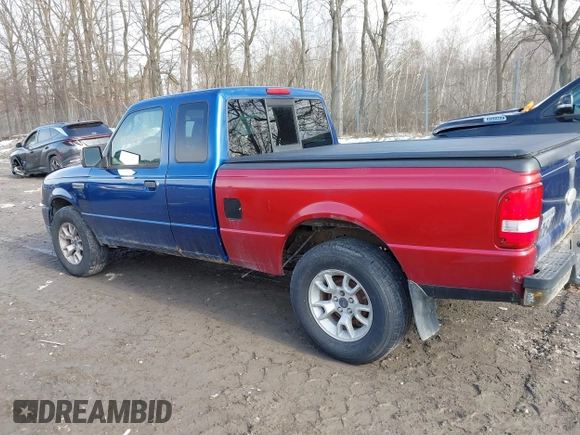 2009 Ford Ranger XL with VIN 1FTZR15EX9PA69399, listed as a IAAI auction lot 41719113 with 183,838 mi miles. Bid and sale history available at carsss.com. Image 3.