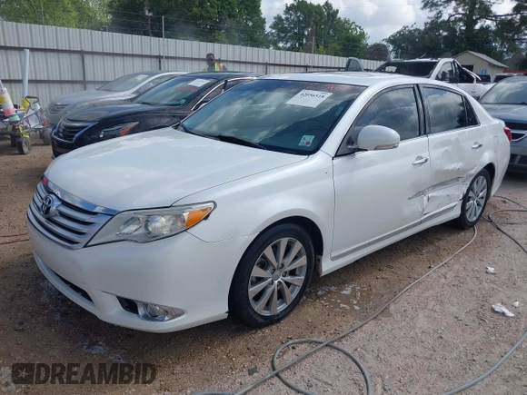 2011 Toyota Avalon with VIN 4T1BK3DB9BU437812, listed as a IAAI auction lot 42056518 with 126,239 mi miles and . Bid and sale history available at carsss.com. Image 2.