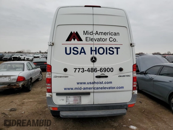 2013 Mercedes-Benz Sprinter with VIN WD3PF3CC4D5742926, listed as a Copart auction lot 53070545 with Not Provided miles and Clean Title. Bid and sale history available at DreamBid. Image 6.