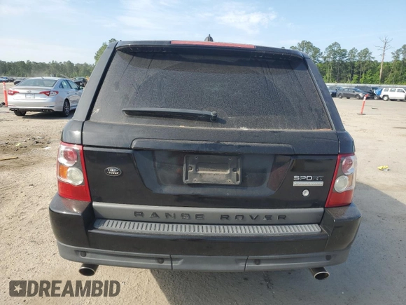 2007 Land Rover Range Rover Sport SC with VIN SALSH234X7A990275, listed as a Copart auction lot 55015325 with 118,427 mi miles and Salvage title. Bid and sale history available at DreamBid. Image 6.