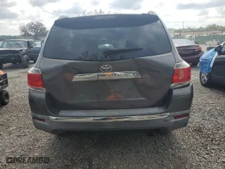 2011 Toyota Highlander with VIN 5TDZA3EH1BS010198, listed as a Copart auction lot 50082215 with 92,091 mi miles and Salvage Title. Bid and sale history available at carsss.com. Image 6.