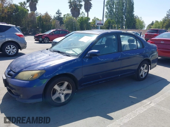 2004 Honda Civic EX with VIN 2HGES267X4H564127, listed as a IAAI auction lot 42298868 with 215,287 mi miles and . Bid and sale history available at DreamBid. Image 6.