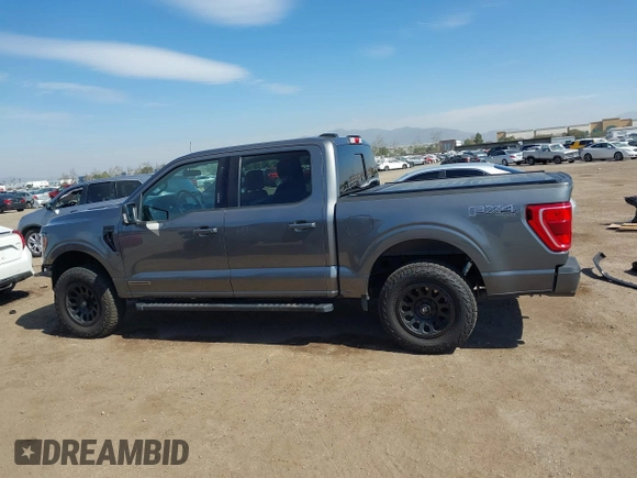 2023 Ford F-150 XL with VIN 1FTFW1ED9PFA46525, listed as a IAAI auction lot 41695823 with 19,897 mi miles. Bid and sale history available at carsss.com. Image 15.