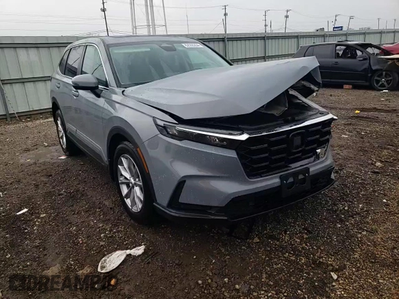 2025 Honda CR-V EX-L with VIN 7FARS4H76SE006985, listed as a Copart auction lot 82050204 with 1,908 mi miles and Salvage Title. Bid and sale history available at DreamBid. Image 14.