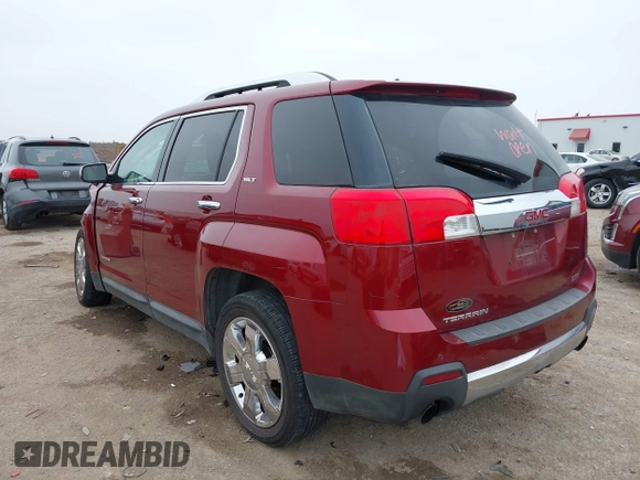 2011 GMC Terrain SLT-2 with VIN 2CTFLWE56B6308071, listed as a IAAI auction lot 41492373 with 111,431 mi miles and . Bid and sale history available at carsss.com. Image 3.