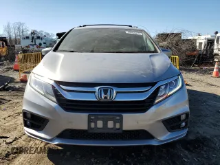 2018 Honda Odyssey EX-L with VIN 5FNRL6H71JB111811, listed as a Copart auction lot 49463315 with 84,116 mi miles and Salvage Title. Bid and sale history available at carsss.com. Image 5.