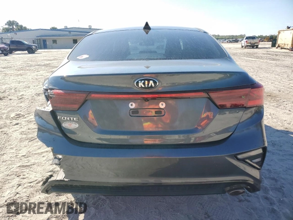 2021 Kia Forte FE with VIN 3KPF24AD1ME367676, listed as a Copart auction lot 43398475 with 46,697 mi miles and Salvage Title. Bid and sale history available at carsss.com. Image 6.