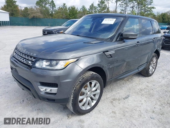 2016 Land Rover Range Rover Sport HSE with VIN SALWR2VF4GA556933, listed as a IAAI auction lot 41757697 with 50,558 mi miles and . Bid and sale history available at DreamBid. Image 17.