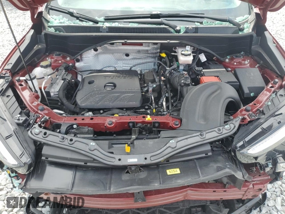 2024 Buick Encore GX Preferred with VIN KL4AMBSL5RB185587, listed as a Copart auction lot 55516535 with 8,128 mi miles and Salvage title. Bid and sale history available at DreamBid. Image 12.