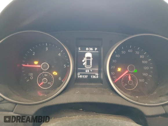 2013 Volkswagen Jetta SportWagen TDI with VIN 3VWPL7AJ7DM611746, listed as a Copart auction lot 57288664 with 141,137 mi miles and Salvage Title. Bid and sale history available at carsss.com. Image 9.