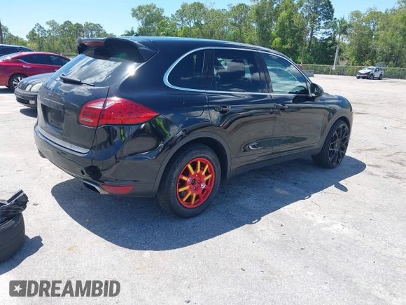 2012 Porsche Cayenne with VIN WP1AA2A21CLA02418, listed as a IAAI auction lot 42266318 with 85,345 mi miles and . Bid and sale history available at DreamBid. Image 4.