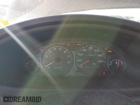 2001 Acura Integra LS with VIN JH4DC43561S004050, listed as a Copart auction lot 76619944 with 210,876 mi miles and Salvage Title. Bid and sale history available at carsss.com. Image 9.