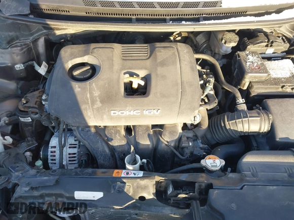 2017 Kia Forte LX with VIN 3KPFK4A71HE138687, listed as a IAAI auction lot 41042425 with 21,228 mi miles. Bid and sale history available at carsss.com. Image 10.