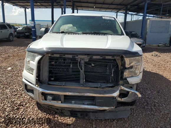 2016 Ford F-150 XL with VIN 1FTEW1CP1GKF32911, listed as a Copart auction lot 51711255 with 152,941 mi miles and Salvage Title. Bid and sale history available at carsss.com. Image 5.