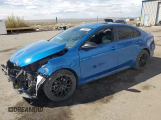 2023 Kia Forte GT-Line with VIN 3KPF54AD5PE528669, listed as a Copart auction lot 51095555 with 23,374 mi miles and Salvage Title. Bid and sale history available at carsss.com. Image 1.