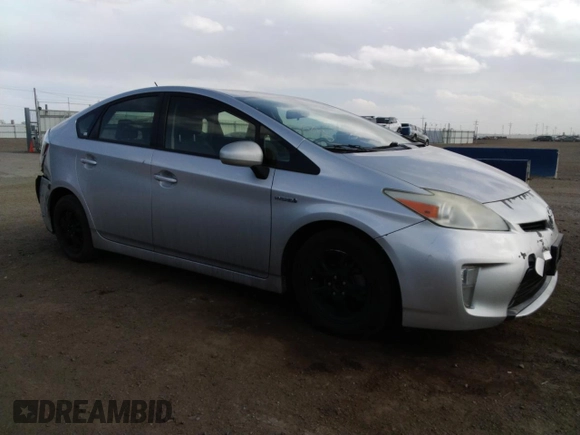 2013 Toyota Prius One with VIN JTDKN3DU3D5574156, listed as a Copart auction lot 53814465 with 178,913 mi miles and Salvage Title. Bid and sale history available at carsss.com. Image 4.