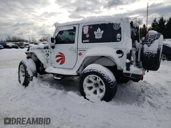 2016 Jeep Wrangler Sahara with VIN 1C4AJWBG7GL164661, listed as a Copart auction lot 89113155 with 115,854 mi miles and Clean title. Bid and sale history available at DreamBid. Image 2.