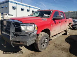 2020 Ram 2500 Tradesman with VIN 3C6UR5CL8LG303657, listed as a Copart auction lot 43077985 with 127,057 mi miles and Non Repairable. Bid and sale history available at carsss.com. Image 1.